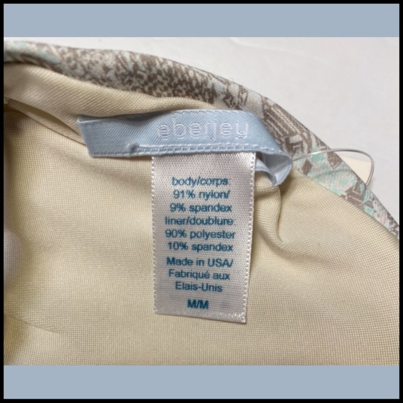 NWT EBERJEY SURF SPRAY MIA BIKINI TOP size M - Picture 7 of 8